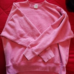 NWOT PINK CREWNECK SWEATSHIRT